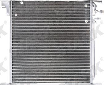 Stark SKCD-0110047 - Condenser, air conditioning autospares.lv