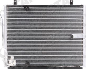 Stark SKCD-0110355 - Condenser, air conditioning autospares.lv