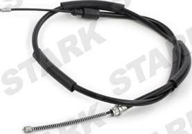 Stark SKCPB-1050167 - Cable, parking brake autospares.lv