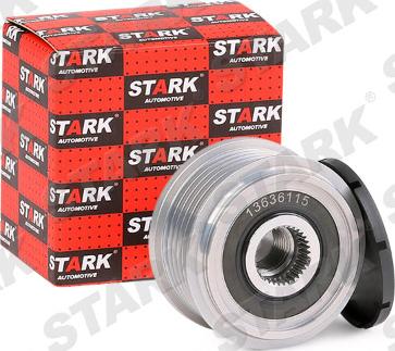 Stark SKFC-1210064 - Pulley, alternator, freewheel clutch autospares.lv