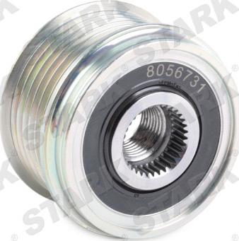 Stark SKFC-1210017 - Pulley, alternator, freewheel clutch autospares.lv