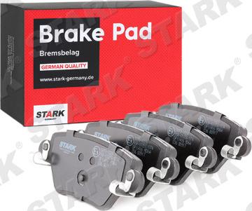 Stark SKFO-1024 - Brake Pad Set, disc brake autospares.lv