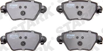 Stark SKFO-1024 - Brake Pad Set, disc brake autospares.lv