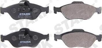 Stark SKFO-1022 - Brake Pad Set, disc brake autospares.lv