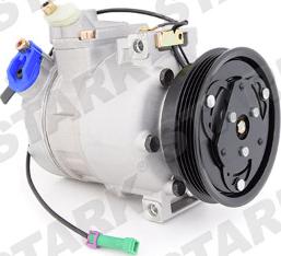 Stark SKKM-0340098 - Compressor, air conditioning autospares.lv