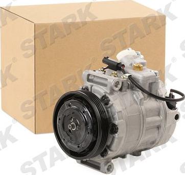 Stark SKKM-0340015 - Compressor, air conditioning autospares.lv