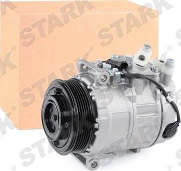 Stark SKKM-0340032 - Compressor, air conditioning autospares.lv