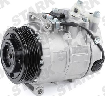 Stark SKKM-0340032 - Compressor, air conditioning autospares.lv