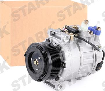 Stark SKKM-0340029 - Compressor, air conditioning autospares.lv