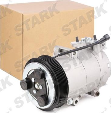 Stark SKKM-0340370 - Compressor, air conditioning autospares.lv