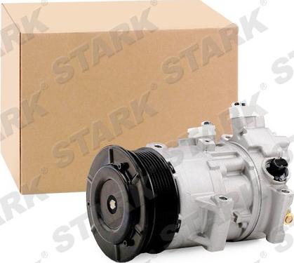 Stark SKKM-0340232 - Compressor, air conditioning autospares.lv