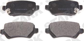 Stark SKOP-1003 - Brake Pad Set, disc brake autospares.lv