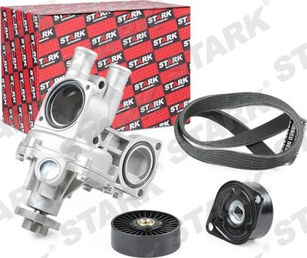 Stark SKPRB-51660075 - Water Pump + V-Ribbed Belt Set autospares.lv