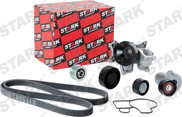 Stark SKPRB-5160009 - Water Pump + V-Ribbed Belt Set autospares.lv