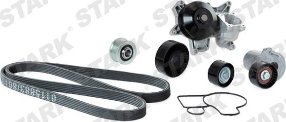 Stark SKPRB-5160009 - Water Pump + V-Ribbed Belt Set autospares.lv