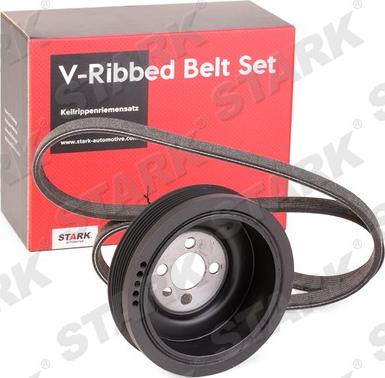 Stark SKRBS-1200647 - V-Ribbed Belt Set autospares.lv