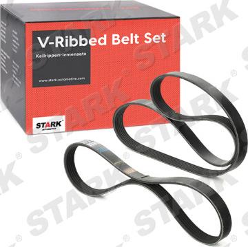 Stark SKRBS-1200017 - V-Ribbed Belt Set autospares.lv