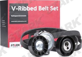 Stark SKRBS-1200037 - V-Ribbed Belt Set autospares.lv
