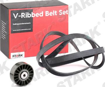 Stark SKRBS-1200176 - V-Ribbed Belt Set autospares.lv