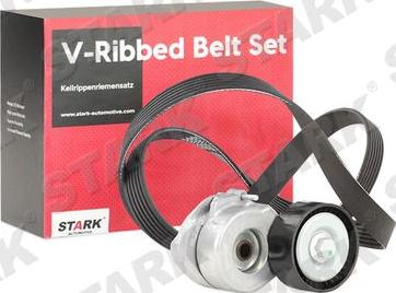 Stark SKRBS-1200300 - V-Ribbed Belt Set autospares.lv