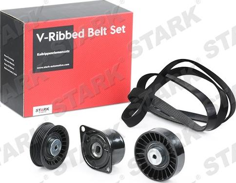 Stark SKRBS-1200735 - V-Ribbed Belt Set autospares.lv