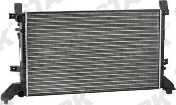 Stark SKRD-0120156 - Radiator, engine cooling autospares.lv