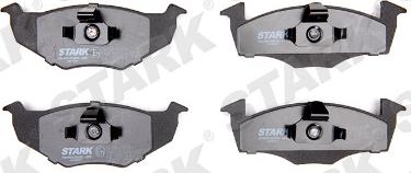 Stark SKVW-1015 - Brake Pad Set, disc brake autospares.lv