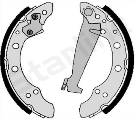 Starline BC 06830 - Brake Shoe Set autospares.lv