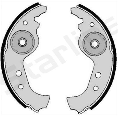 Starline BC 00890 - Brake Shoe Set autospares.lv