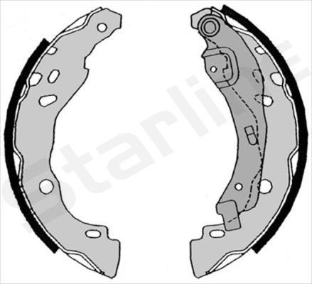 Starline BC 08630 - Brake Shoe Set autospares.lv