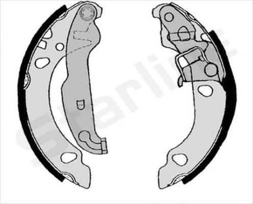 Starline BC 08190 - Brake Shoe Set autospares.lv