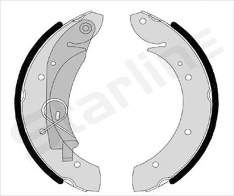 Starline BC 07420 - Brake Shoe Set autospares.lv