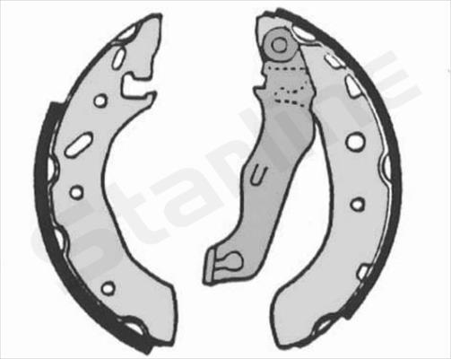 Starline BC 07175 - Brake Shoe Set autospares.lv