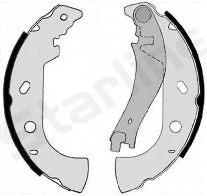 Starline BC 07250 - Brake Shoe Set autospares.lv