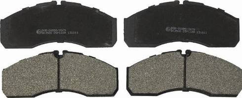 Starline BD S567 - Brake Pad Set, disc brake autospares.lv