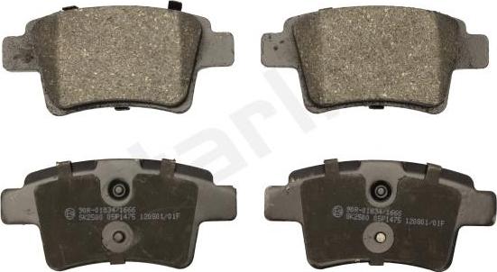 Starline BD S854P - Brake Pad Set, disc brake autospares.lv