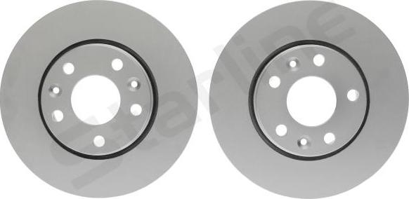 Starline PB 4504C - Brake Disc autospares.lv