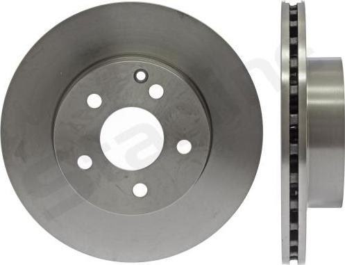 Starline PB 20721 - Brake Disc autospares.lv