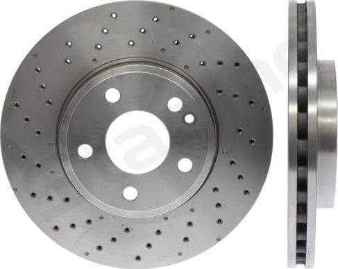 Starline PB 21539 - Brake Disc autospares.lv