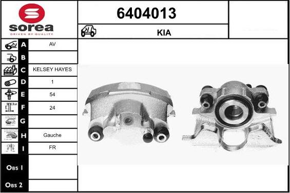 STARTCAR 6404013 - Brake Caliper autospares.lv