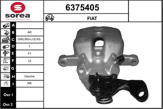 STARTCAR 6375405 - Brake Caliper autospares.lv