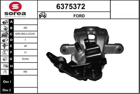 STARTCAR 6375372 - Brake Caliper autospares.lv