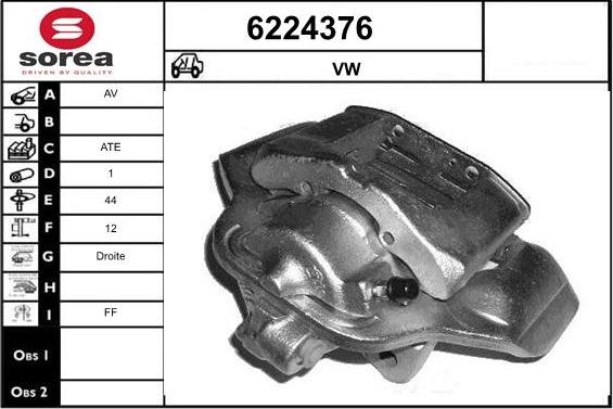 STARTCAR 6224376 - Brake Caliper autospares.lv