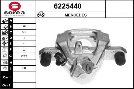 STARTCAR 6225440 - Brake Caliper autospares.lv