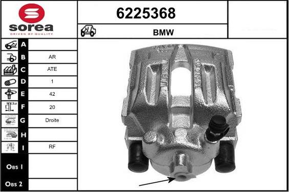 STARTCAR 6225368 - Brake Caliper autospares.lv