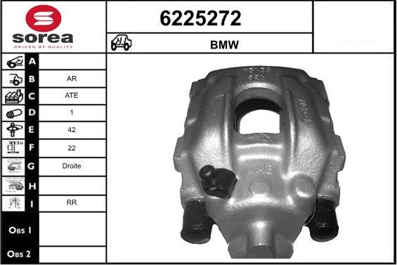 STARTCAR 6225272 - Brake Caliper autospares.lv