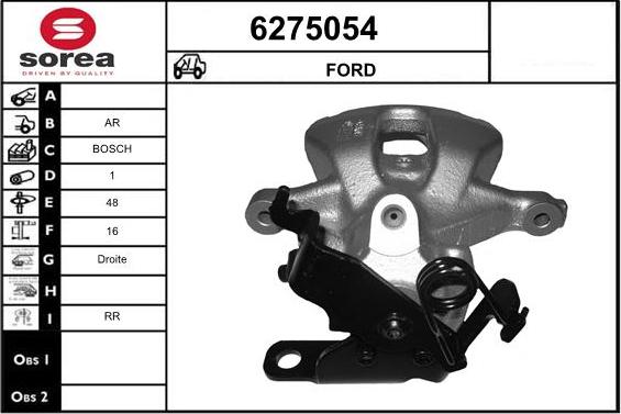 STARTCAR 6275054 - Brake Caliper autospares.lv