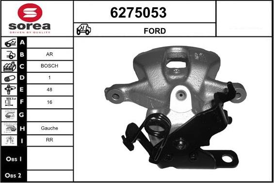 STARTCAR 6275053 - Brake Caliper autospares.lv