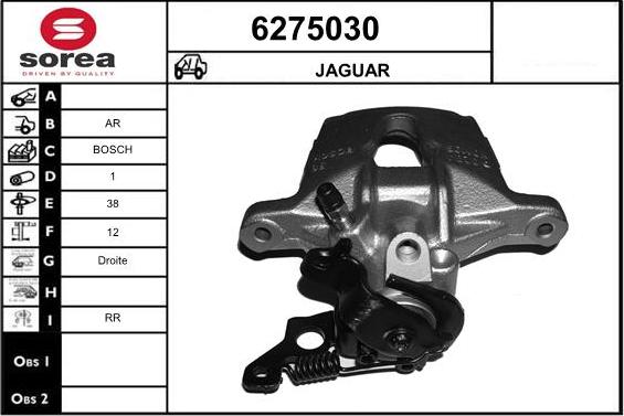 STARTCAR 6275030 - Brake Caliper autospares.lv