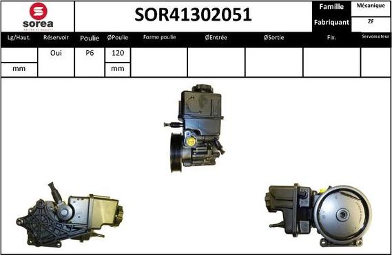 STARTCAR SOR41302051 - Hydraulic Pump, steering system autospares.lv